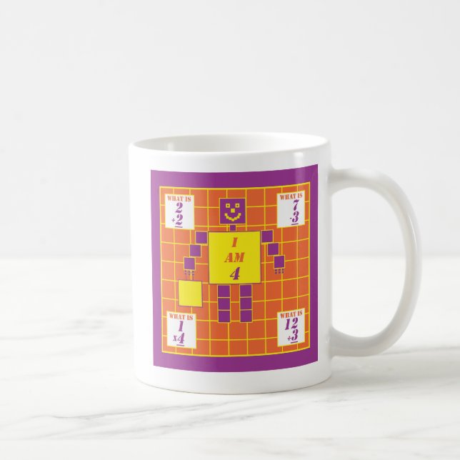 Geometrics-Mugg-Square-Age 4 Kaffemugg (Höger)