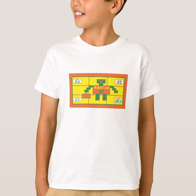 Geometrics-TShirt-Rectangle-Age 7 T-shirt (Framsida)