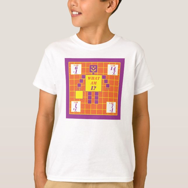 Geometrics-TShirt-Square-Age 7 Tee Shirt (Framsida)
