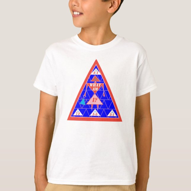 Geometrics-TShirt-Triangle-Age 5 Tröja (Framsida)