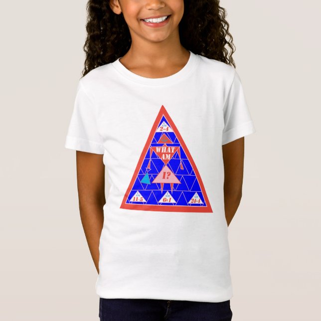 Geometrics-TShirt-Triangle-Age 6 Tee Shirt (Framsida)