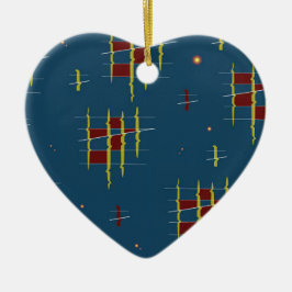 Geometrieskogar Julgransprydnad Keramik