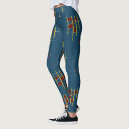Geometrieskogar Leggings