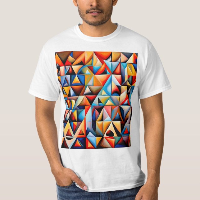 Geometrika 121 t shirt (Framsida)