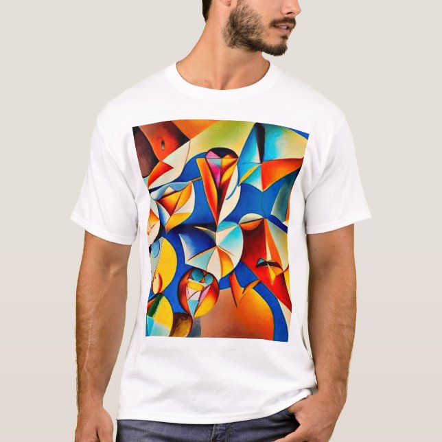 Geometrika 47 t shirt (Framsida)