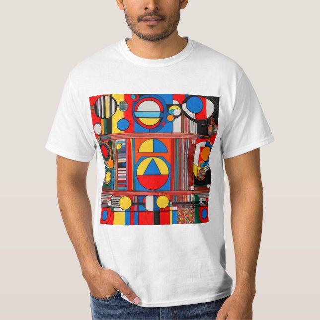 Geometrika 84 t shirt (Framsida)