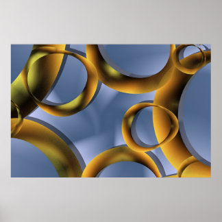 Geometrilektion. Poster
