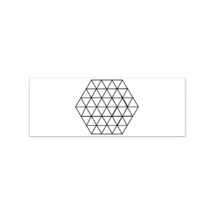 Geometrisk 3-D-kubthunder_Cove Stämpel
