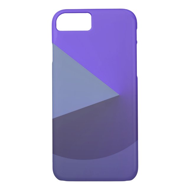 Geometrisk 3 Lila Iphone case Case-Mate iPhone Skal (Baksida)