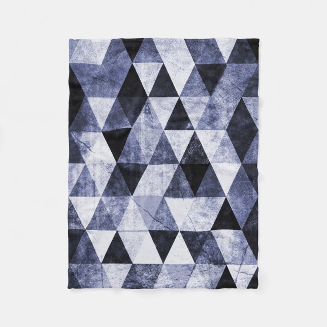 Geometrisk #965 fleecefilt (Framsidan)
