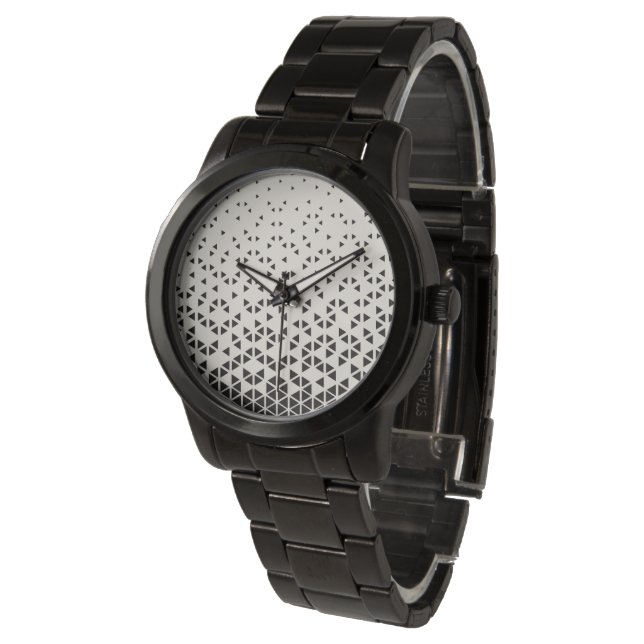 Geometrisk abstrakt armbandsur (Vinklad)