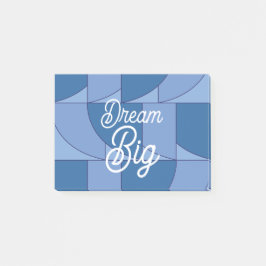 Geometrisk Abstrakt Art Post-it Block