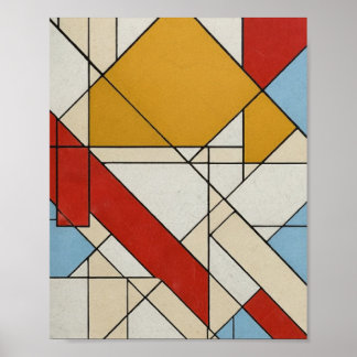 Geometrisk Abstrakt Art Poster