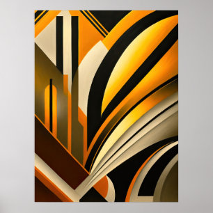 Geometrisk Abstrakt Art Poster