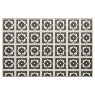 Geometrisk abstrakt design med symmetriskt mönster tyg