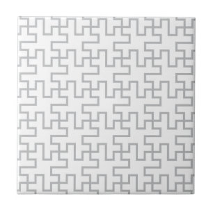 Geometrisk abstrakt golvdesign kakelplatta