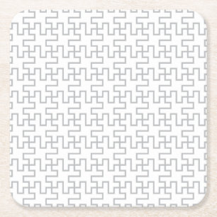 Geometrisk abstrakt golvdesign underlägg papper kvadrat