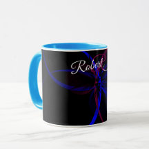 Geometrisk abstrakt kaffekopp