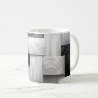 Geometrisk abstrakt kaffemugg