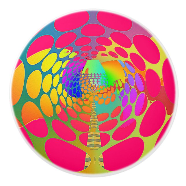 GEOMETRISK ABSTRAKT KNOPP (Framsidan)