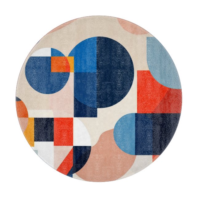 Geometrisk Abstrakt konst. (Framsidan)