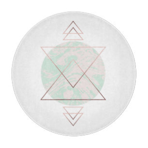 Geometrisk abstrakt konstdesign