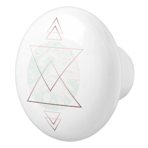 Geometrisk abstrakt konstdesign knopp