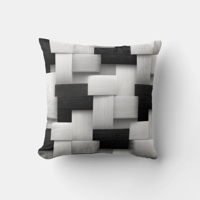 Geometrisk abstrakt kudde (Framsida)