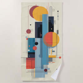 Geometrisk Abstrakt Modern Konstkomposition