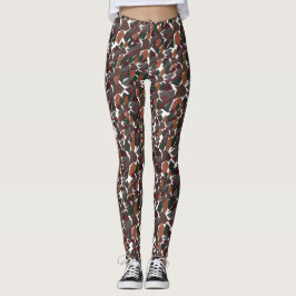 Geometrisk Abstrakt Modern Leggings