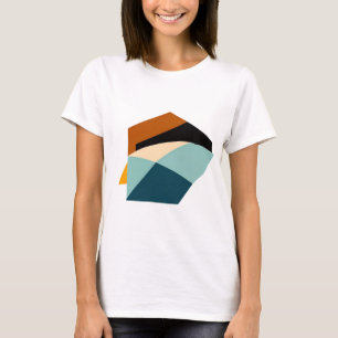 Geometrisk abstrakt - Mönster med fetstil T Shirt