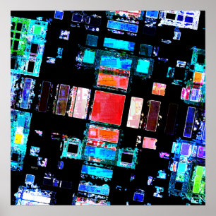Geometrisk Abstrakt Poster