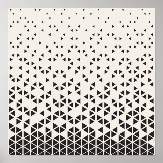 Geometrisk abstrakt poster (Framsidan)