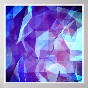 Geometrisk abstrakt poster