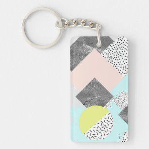 Geometrisk abstrakt Scandi design