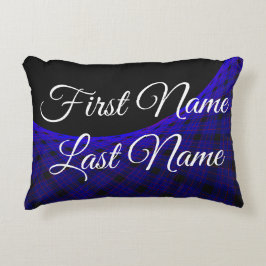 Geometrisk accentfyllning för namn-förskjutningsut prydnadskudde