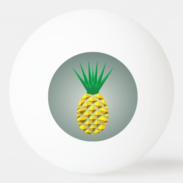 Geometrisk ananas pingisboll (Baksidan)