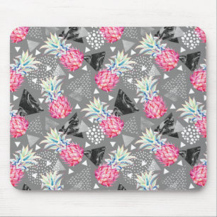 Geometrisk ananas texturerat Mönster Musmatta