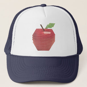 Geometrisk Apple hatt Truckerkeps