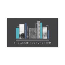 Geometrisk arkitektur Grått och blå