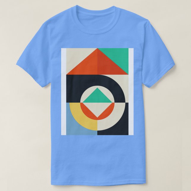 Geometrisk artikel 1 t shirt (Design framsida)