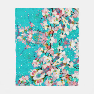 Geometrisk bakgrund för färgstark Abstrakt Mönster Fleecefilt