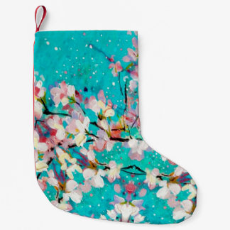 Geometrisk bakgrund för färgstark Abstrakt Mönster Liten Julstrumpa