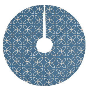 Geometrisk bakgrund för vintage av snyggt. julgransmatta borstad polyester