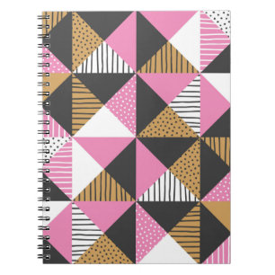 Geometrisk bakgrund. illustration av vintagen abst anteckningsbok