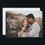 Geometrisk bild och skript-foto av bröllop spara datumet<br><div class="desc">Fotot med geometrisk och skript bröllop sparar datumet. Bakgrunden till färg kan ändras. Modern tar över bröllop med manuskript.</div>