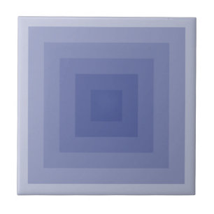Geometrisk blåaktig Lila Kakelplatta
