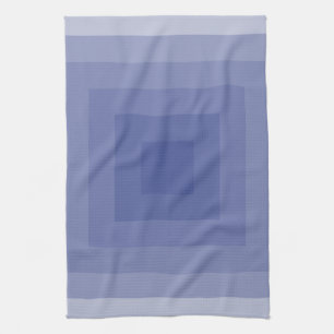Geometrisk blåaktig Lila Kökshandduk