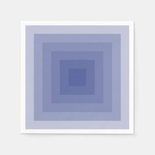 Geometrisk blåaktig Lila Pappersservett