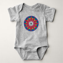 Geometrisk blomster piñata mandala